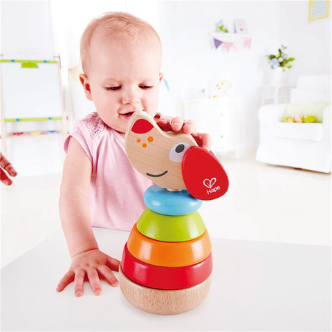wooden animal stacker