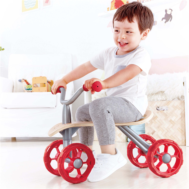 hape wooden scooter